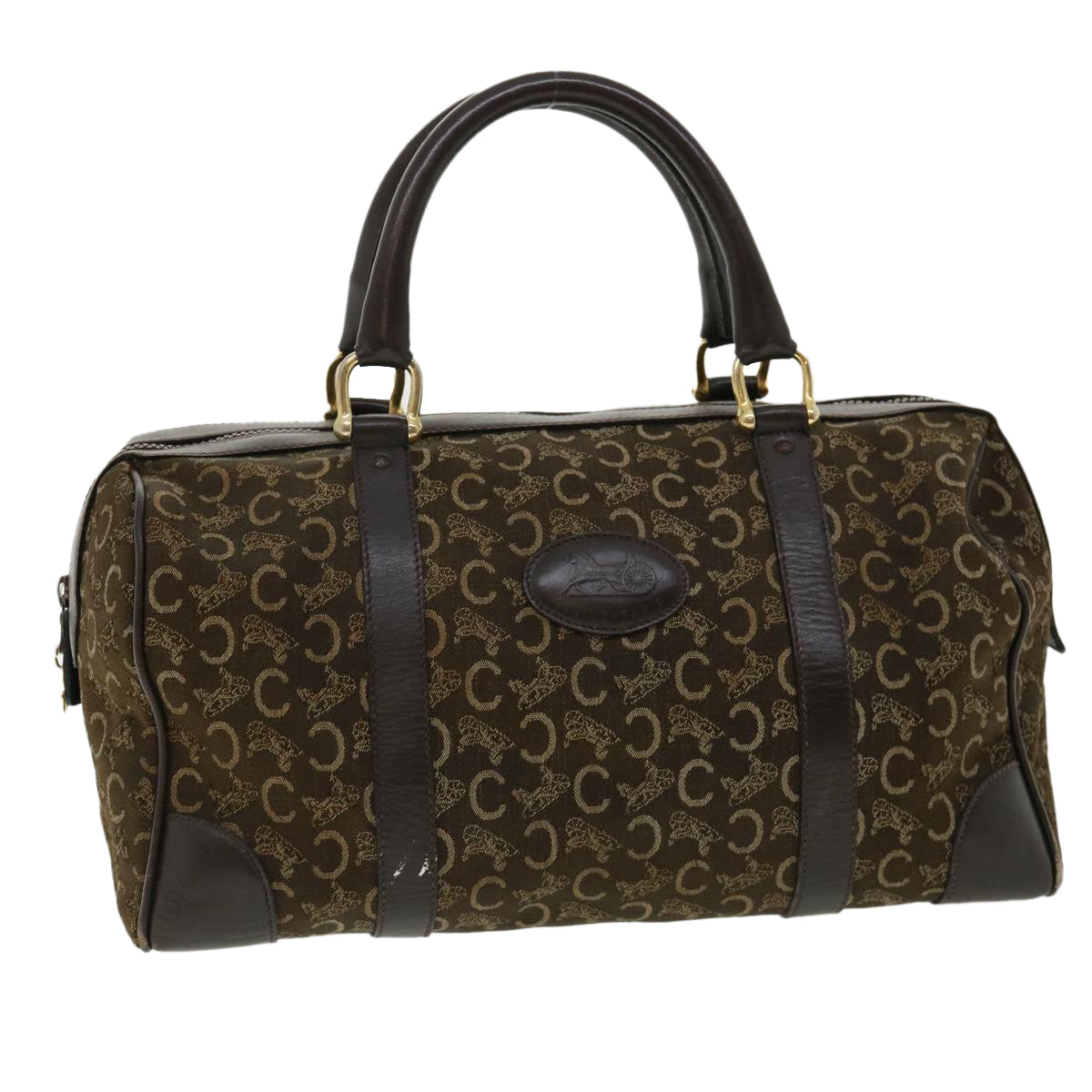 Luxury Macadam Hand Bag Pvc Fm Leather Canvas Travel Bag