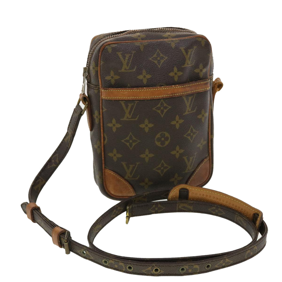 LOUIS VUITTON Monogram Danube Shoulder Bag M45266 LV fm2189