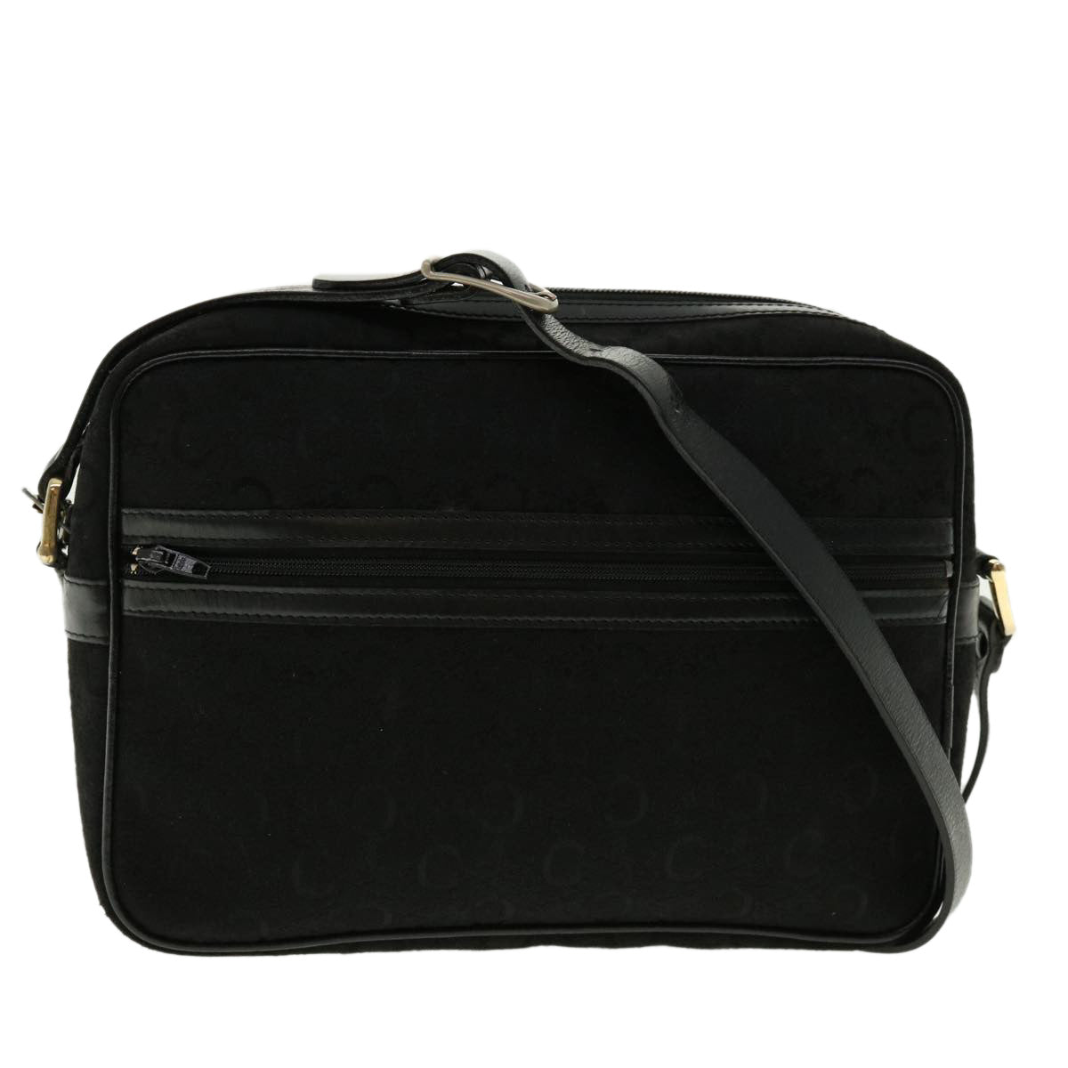 Luxury C Macadam Shoulder Bag Fm Canvas Black