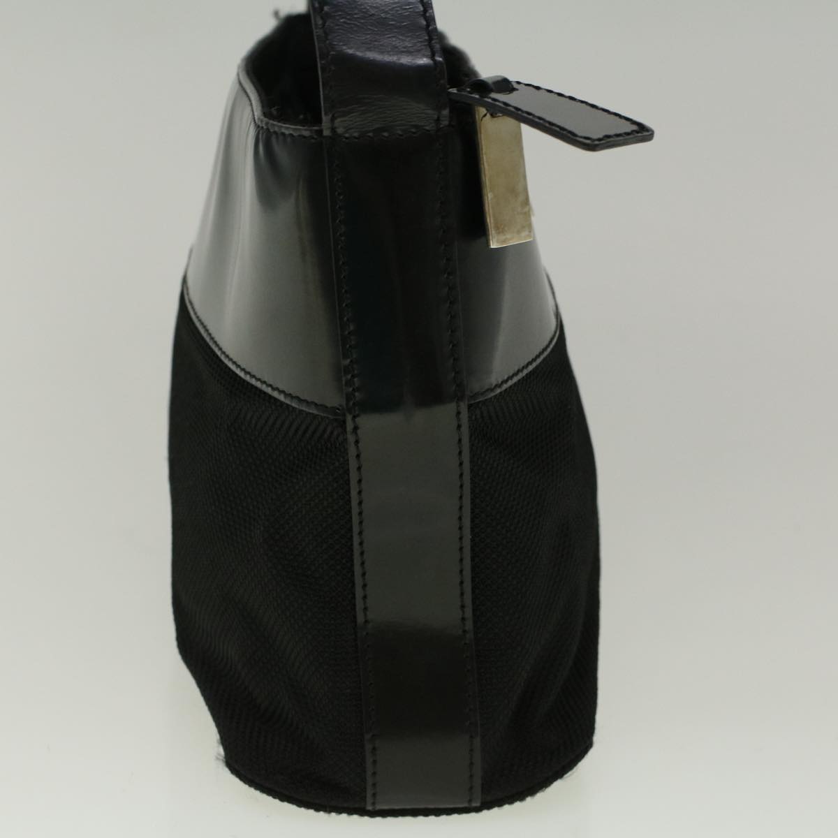 Luxury Shoulder Bag Fm Canvas Black