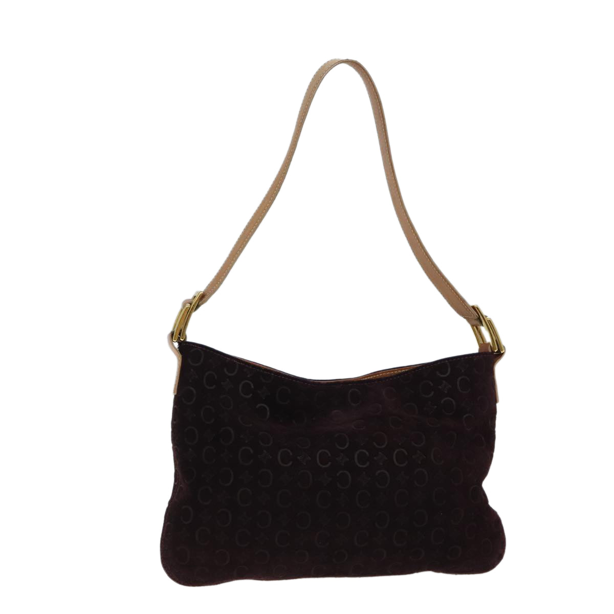 Luxury C Macadam Shoulder Bag Bordeaux Fm Canvas