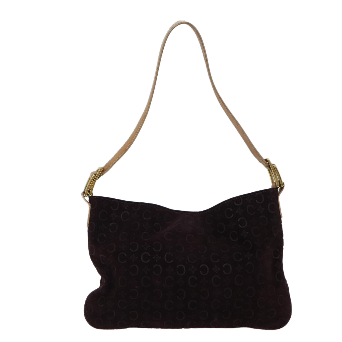 Luxury C Macadam Shoulder Bag Bordeaux Fm Canvas