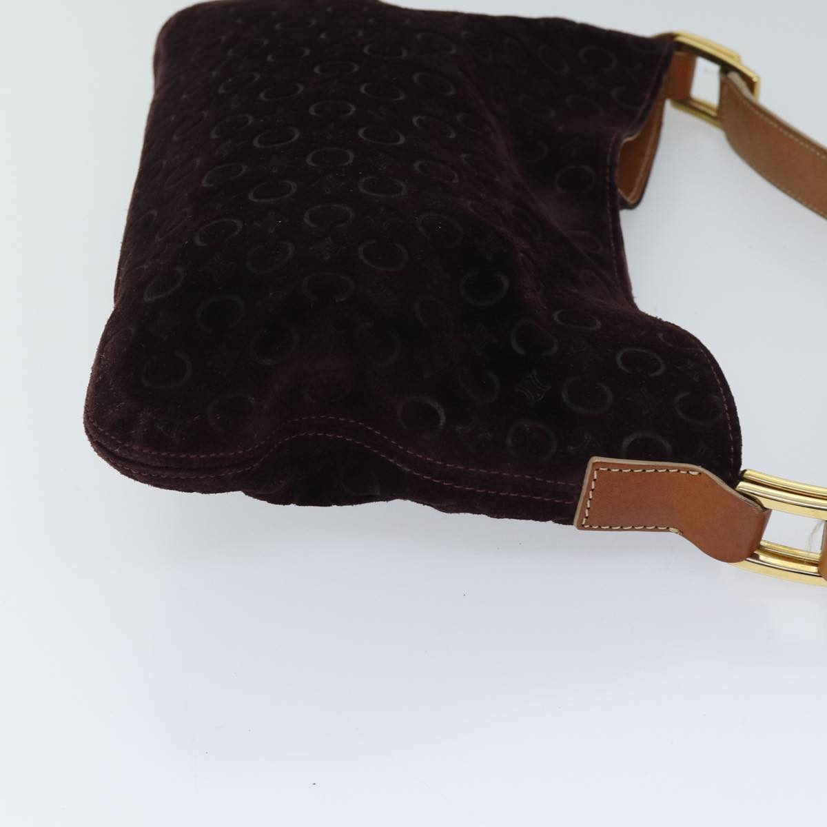 Luxury C Macadam Shoulder Bag Bordeaux Fm Canvas