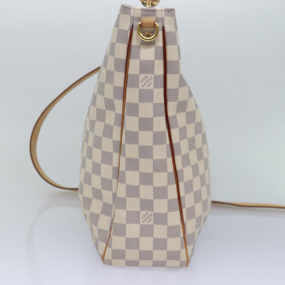 LOUIS VUITTON Damier Azur Sophie Shoulder Bag 2way N41216 LV Auth fm3552A