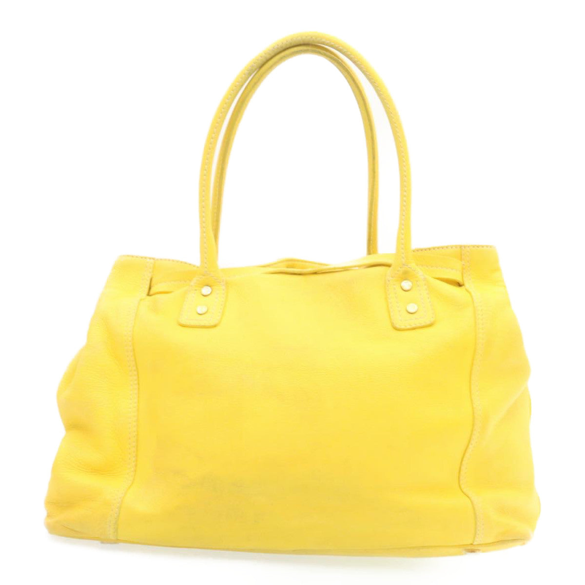 Luxury Shoulder Bag Yellow Fm Leather