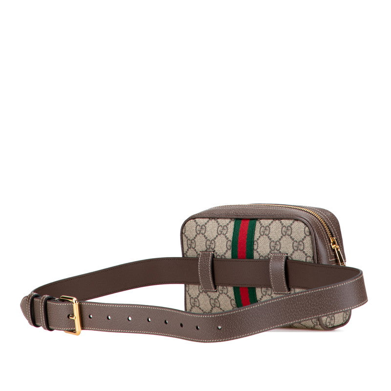 Gucci Ophidia Supreme Pvc Belt Bag Leather Accessory