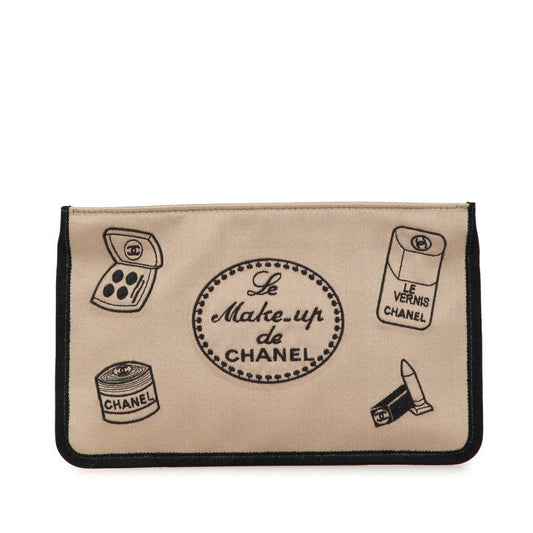 Chanel Satin Pouch Bag