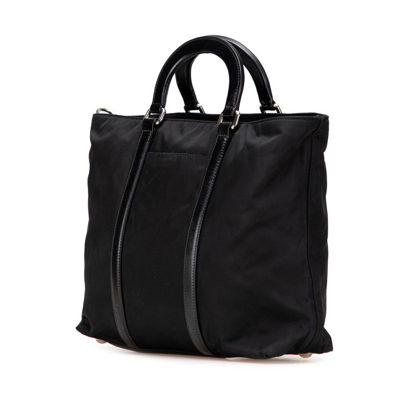 Prada 2Way Bag Leather Nylon Travel Bag 3