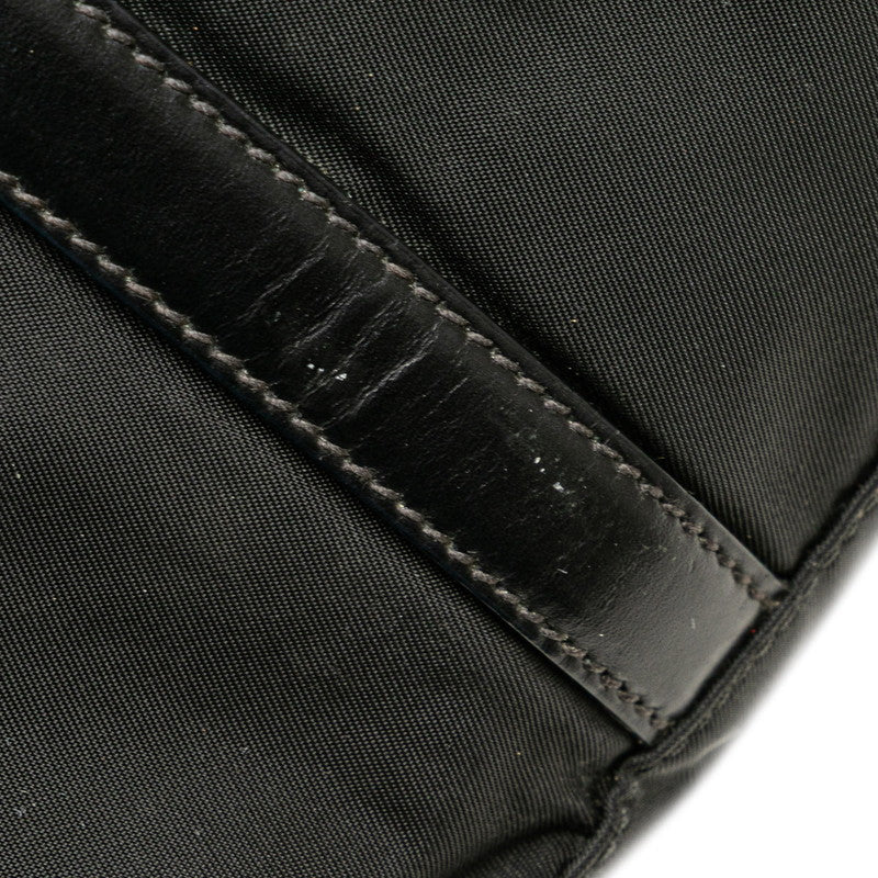 Prada 2Way Bag Leather Nylon Travel Bag 3