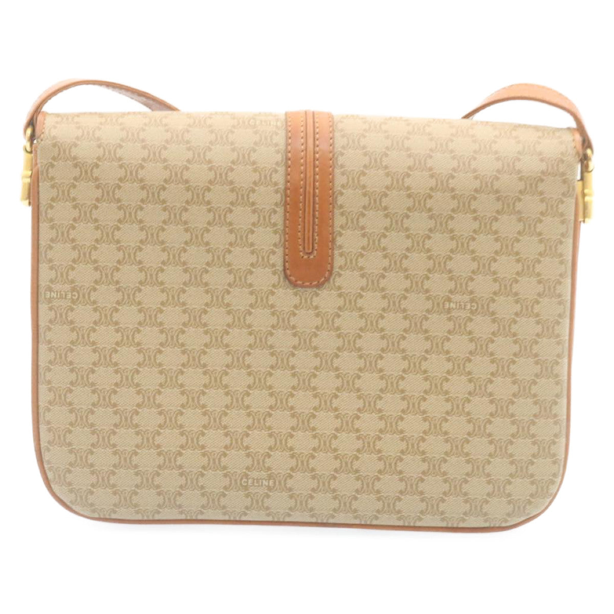 Luxury Macadam Shoulder Bag Pvc Am G Leather Canvas