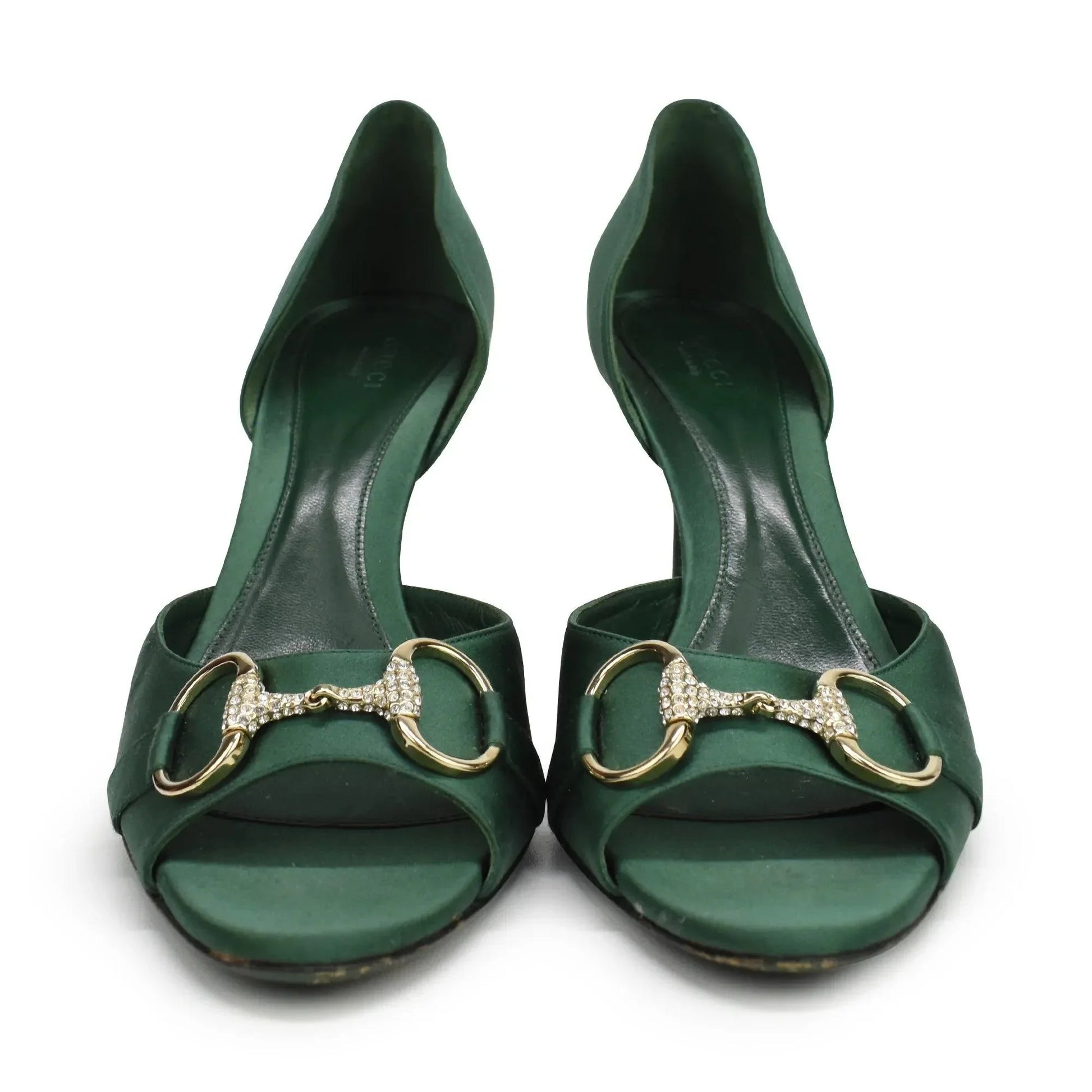 Gucci Peep-Toe Heels - Women's 9