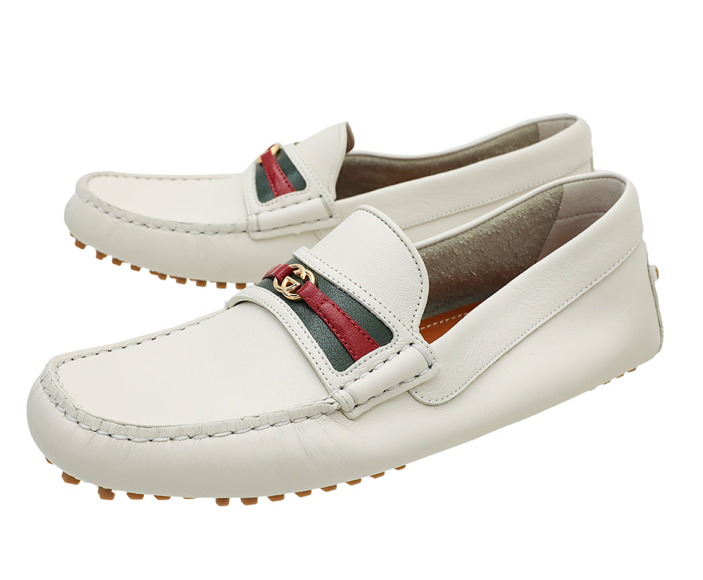 Gucci Off White Ayrton Driving Loafers 6
