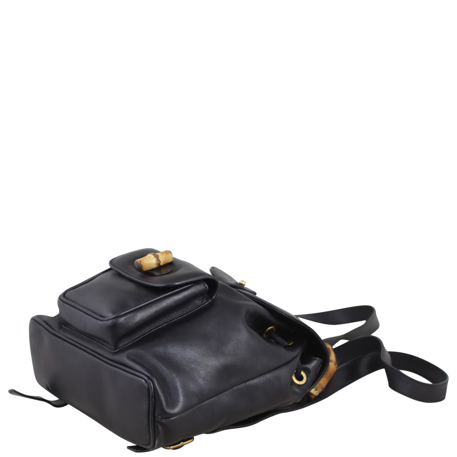 Gucci Bamboo Leather Mini Backpack