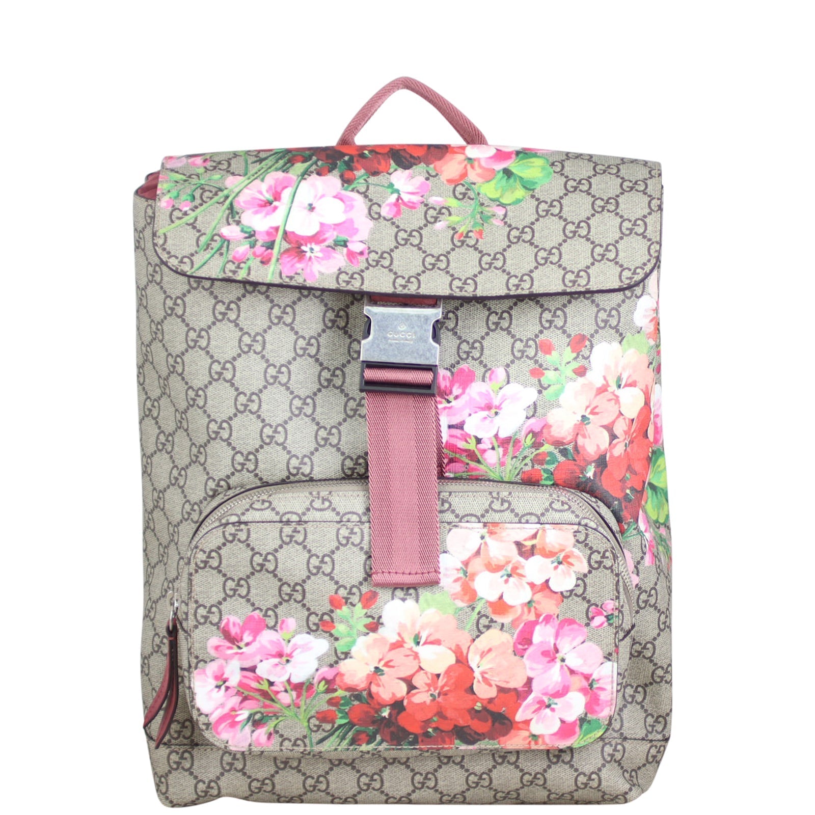 Gucci GG Supreme Blooms Backpack Medium