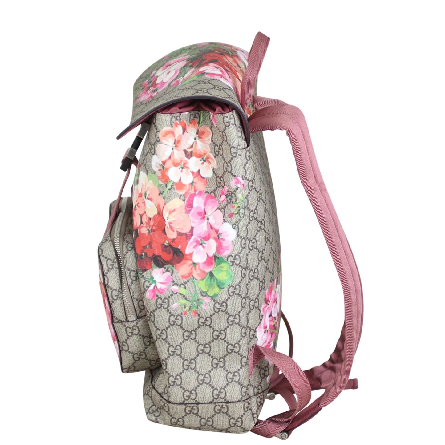 Gucci GG Supreme Blooms Backpack Medium