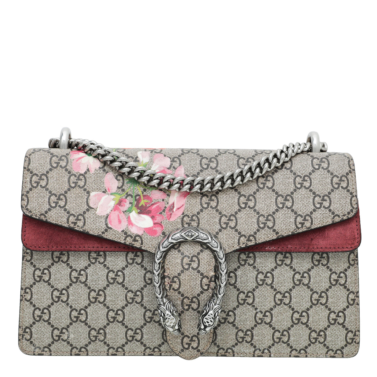Gucci Rose Antique Blooms Print Dionysus Bag