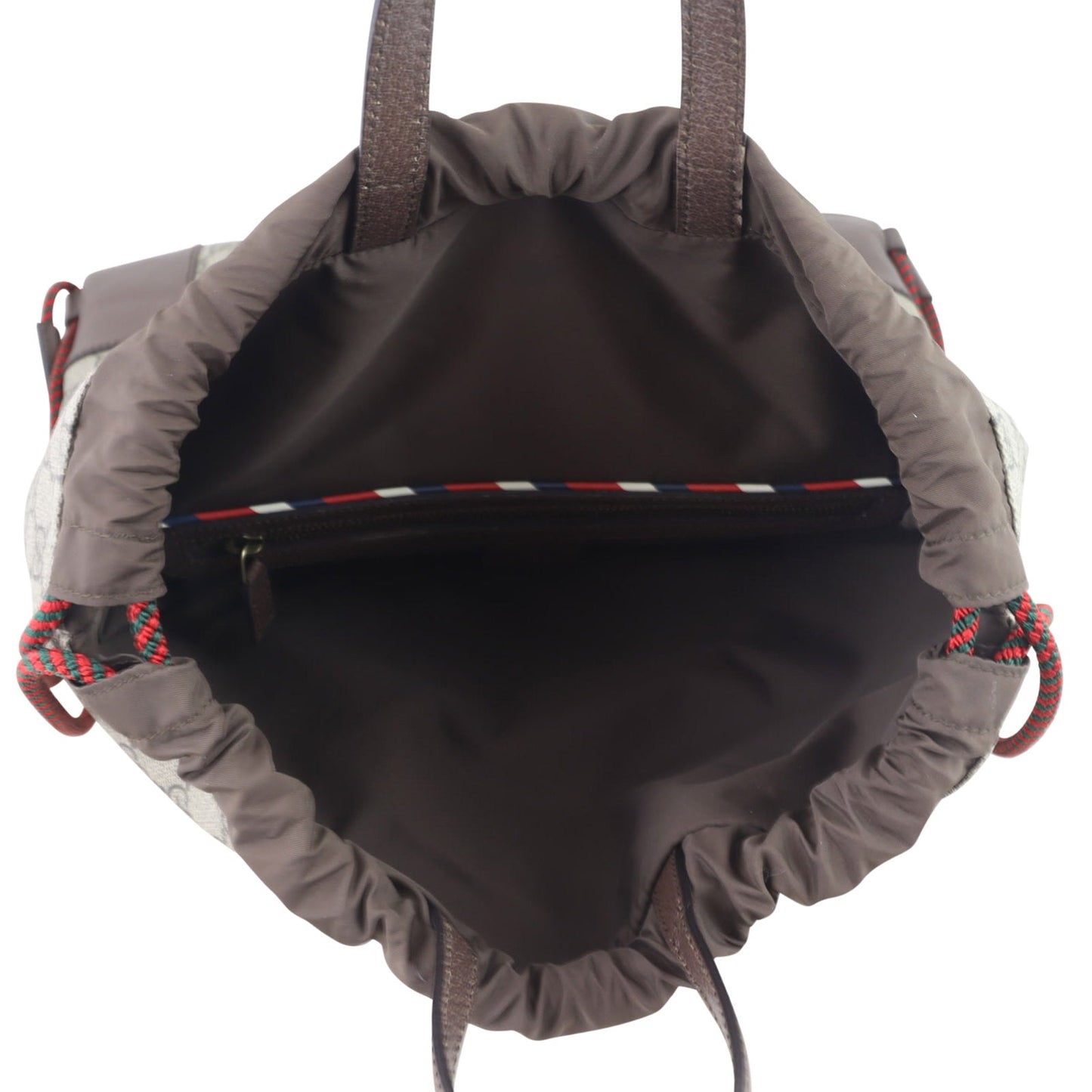Gucci Courrier Soft GG Supreme Drawstring Backpack
