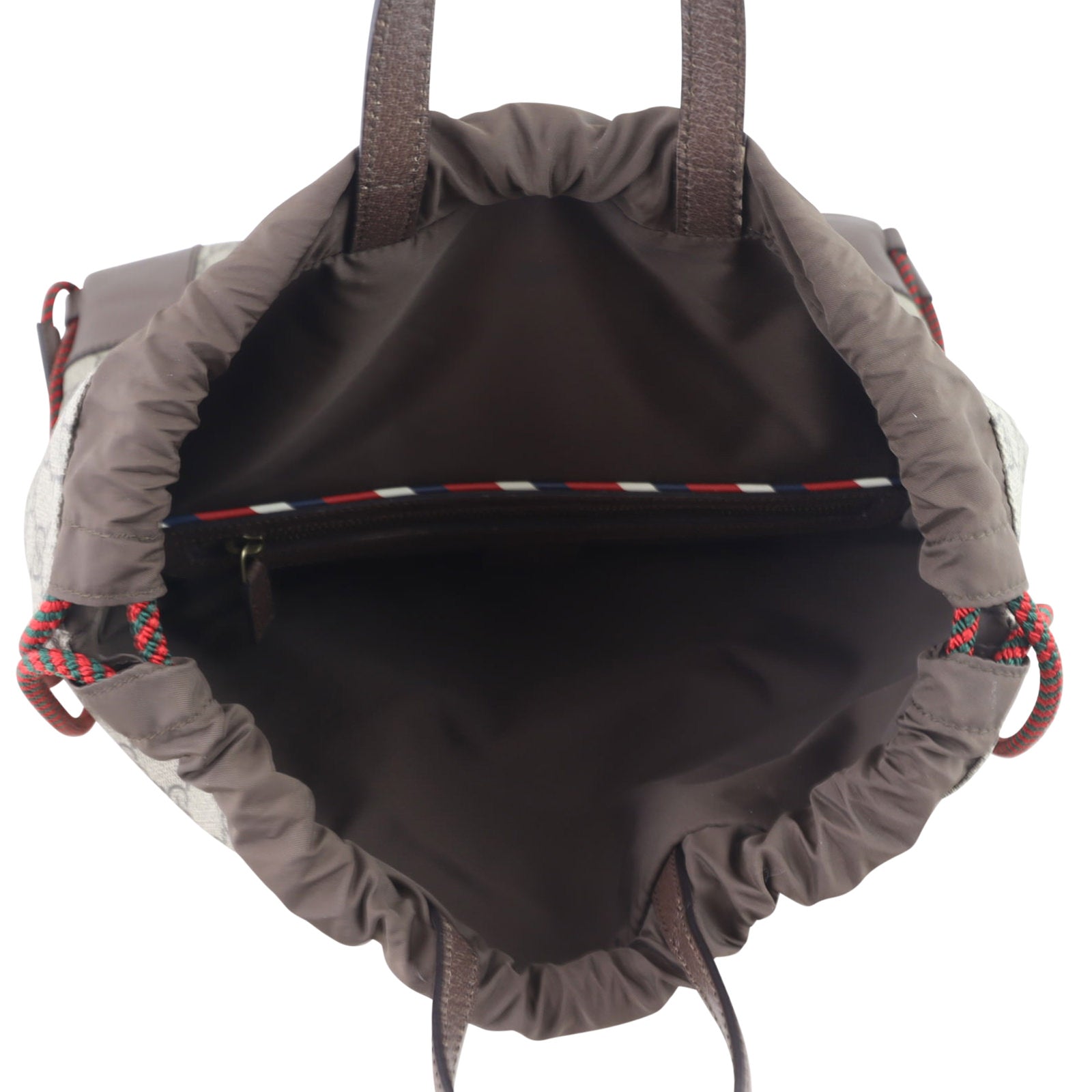 Gucci Courrier Soft GG Supreme Drawstring Backpack