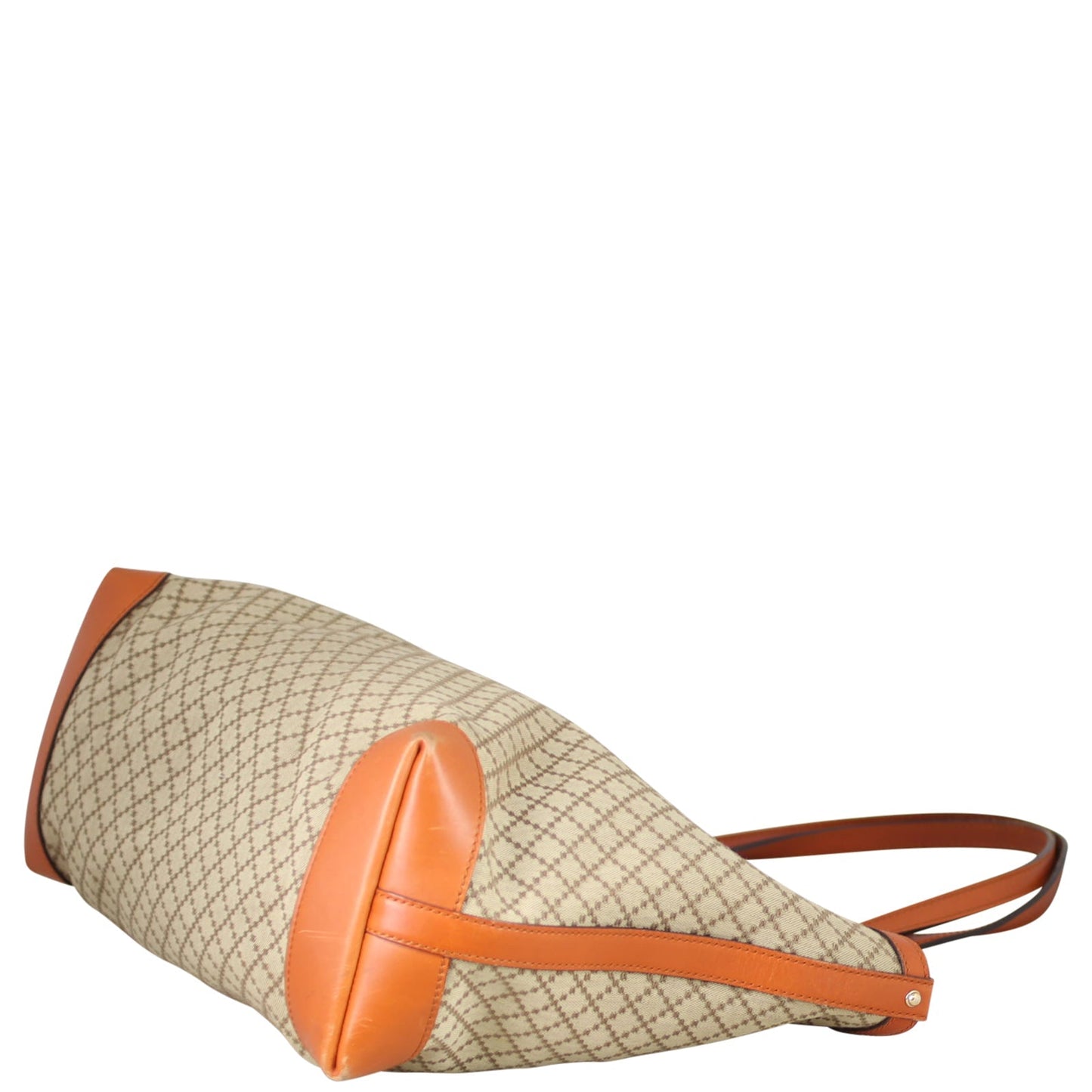 Gucci Diamante Canvas Craft Tote with Pouch