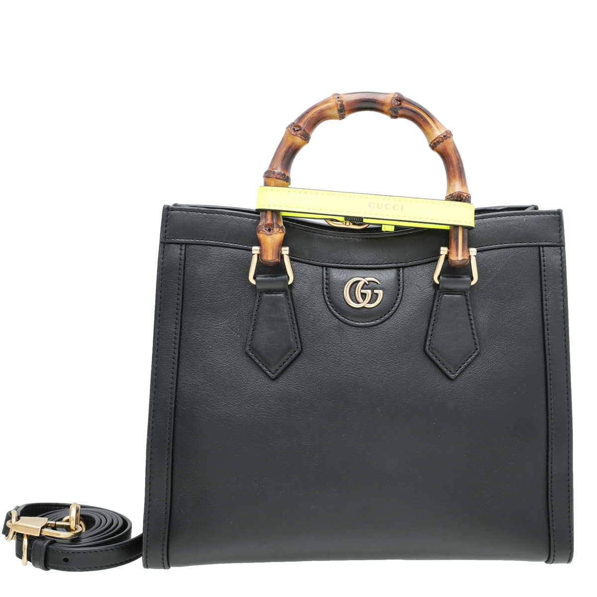 Gucci Black Diana Small Tote Bag