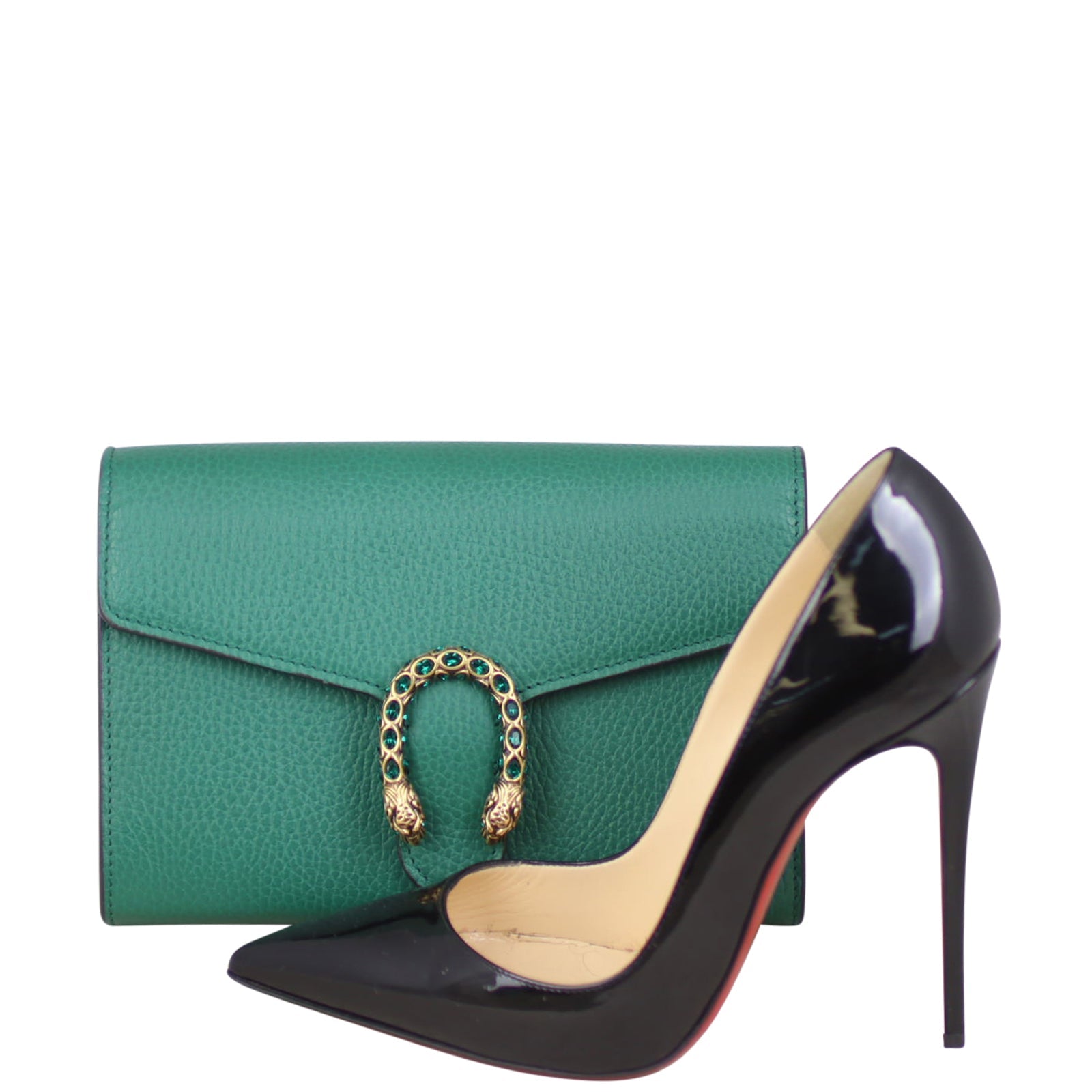 Gucci Dionysus Mini Leather Chain Wallet