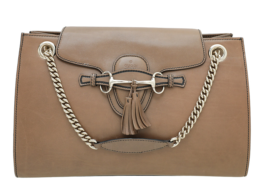 Gucci Brown Emily Large Bag