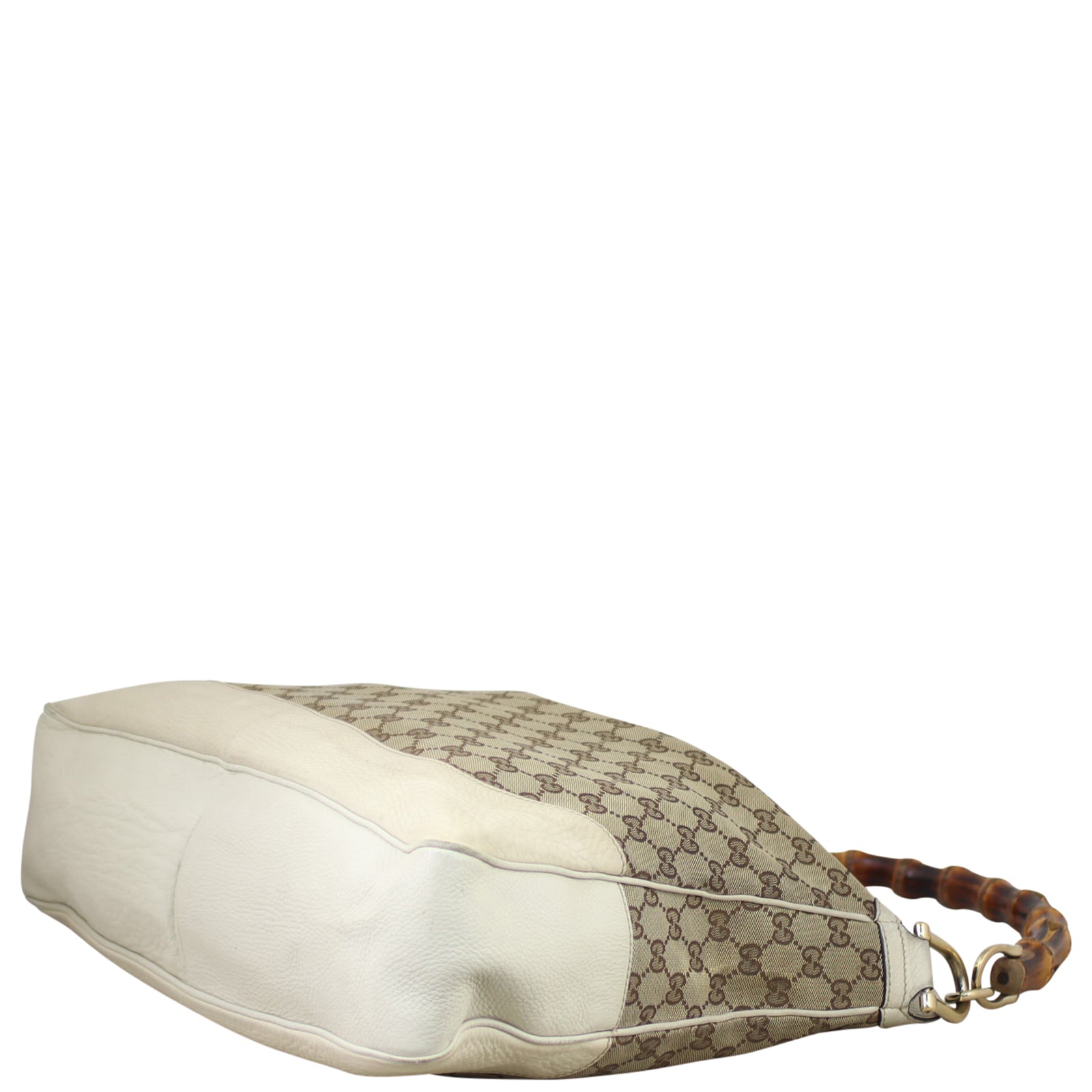 Gucci GG Canvas Peggy Bamboo Tote
