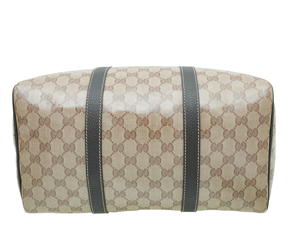 Gucci Bicolor GG Crystal Joy Boston Medium Bag