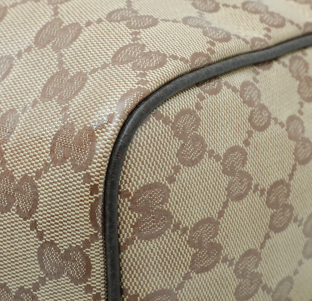 Gucci Bicolor GG Crystal Joy Boston Medium Bag