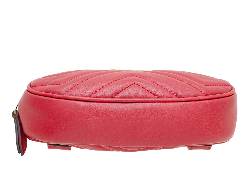 Gucci Hibiscus GG Marmont Mini Belt Bag