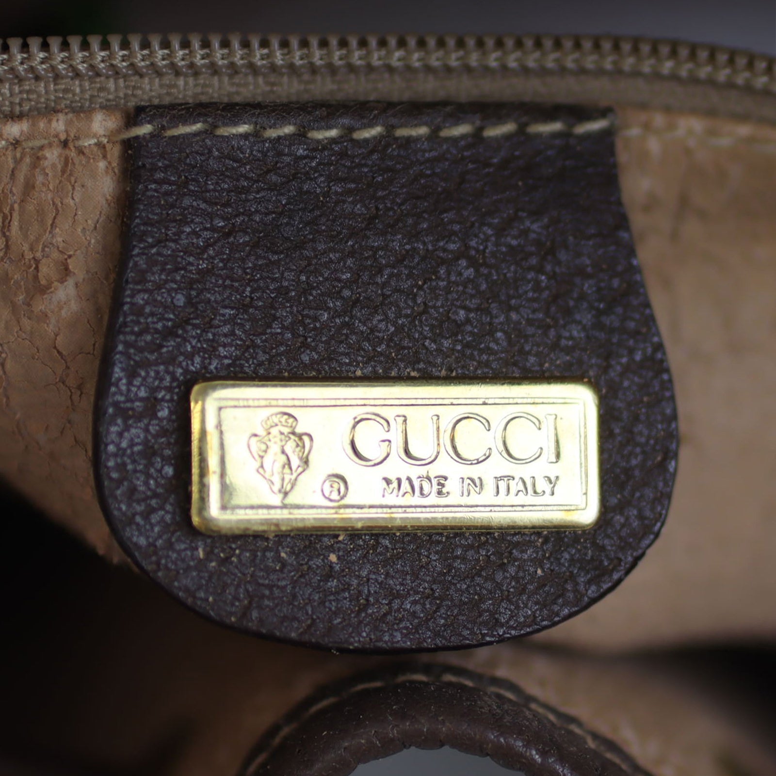 Gucci GG Supreme Drawstring Bucket Bag