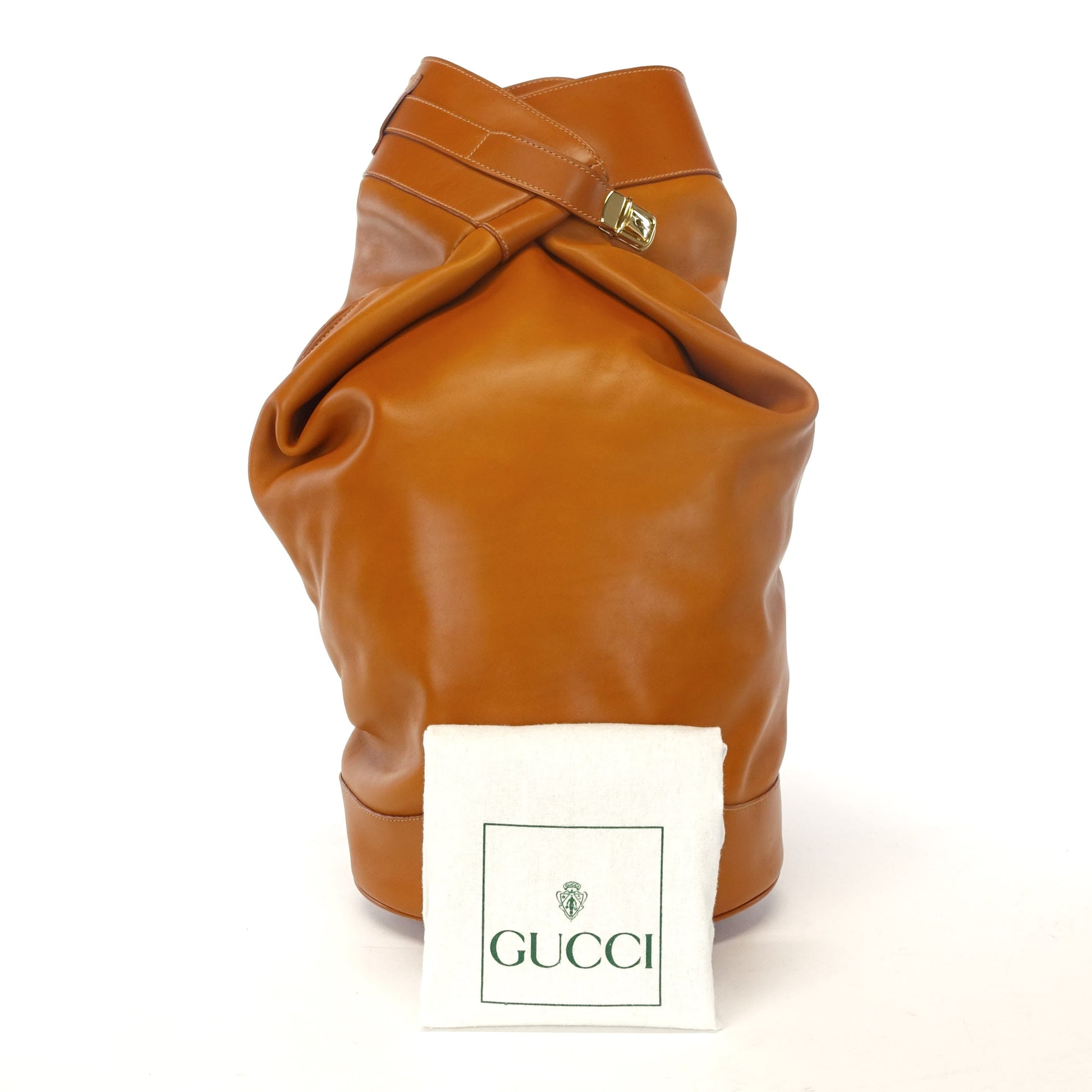 Gucci Knapsack Bag Leather Travel Bag
