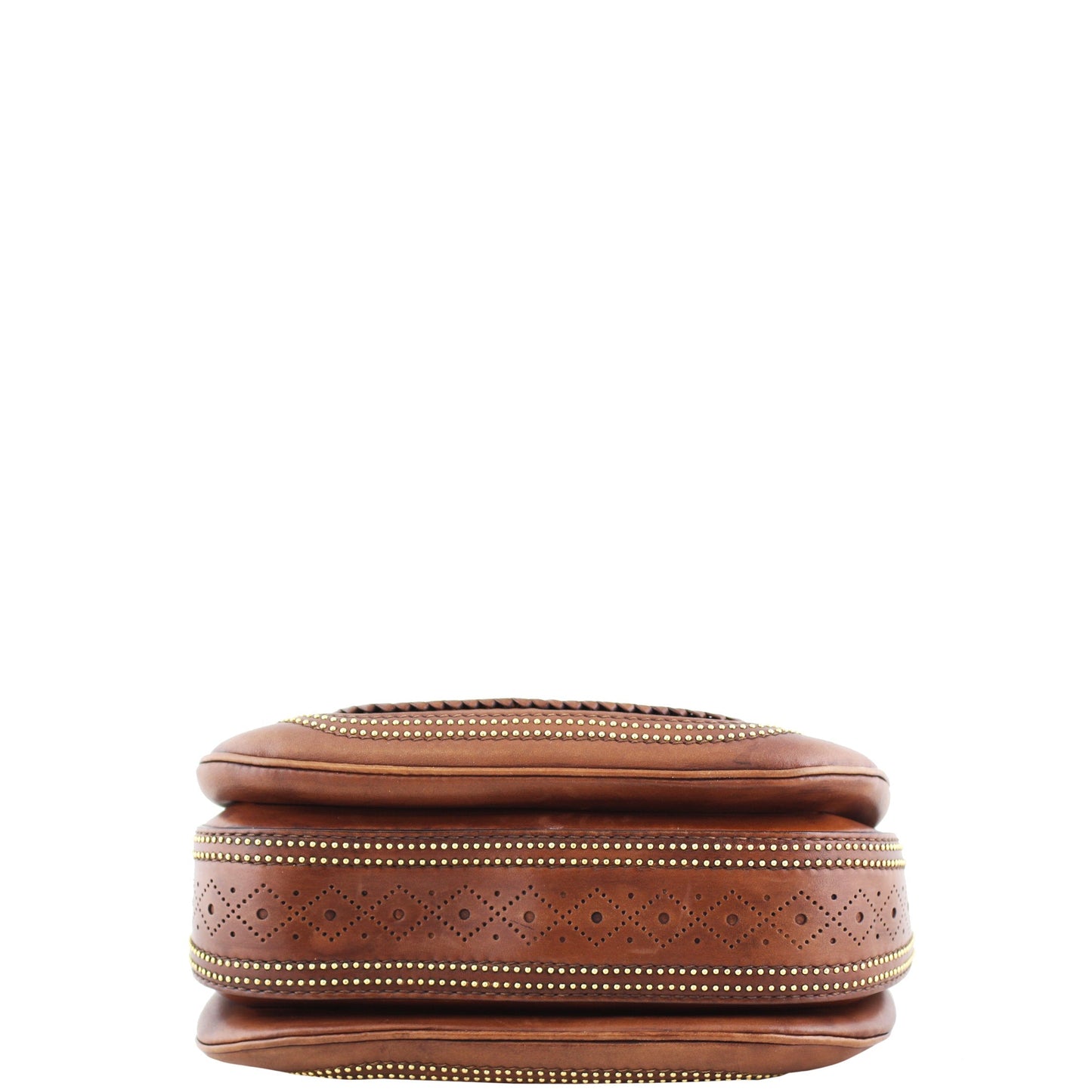 Gucci New Bamboo Stud-Embellished Bag Medium