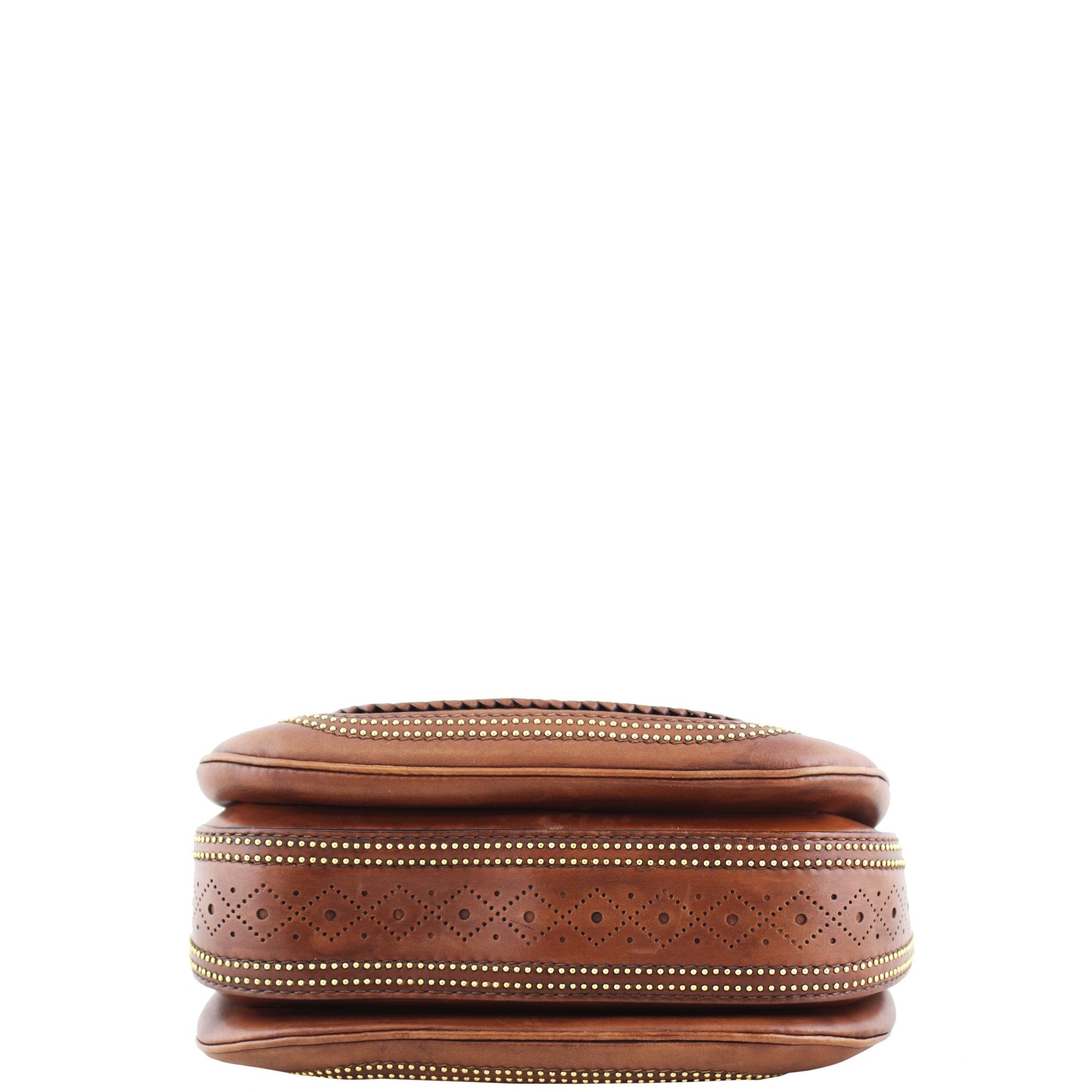 Gucci New Bamboo Stud-Embellished Bag Medium