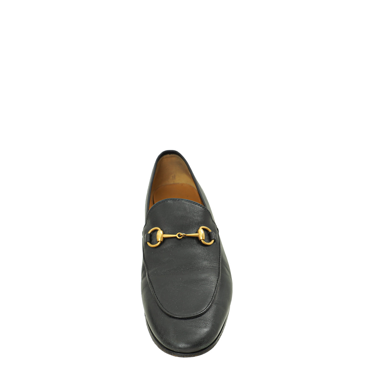 Gucci Black Horsebit Jord n Loafers 38