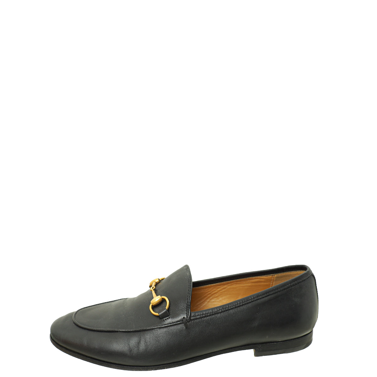 Gucci Black Horsebit Jord n Loafers 38