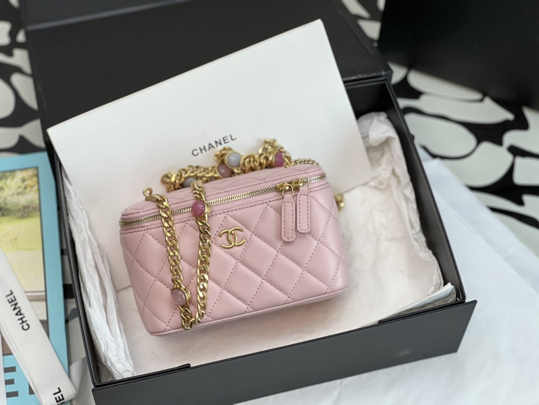 Chlvanity With Light Pinike For Women Bags Chain Travel Bag