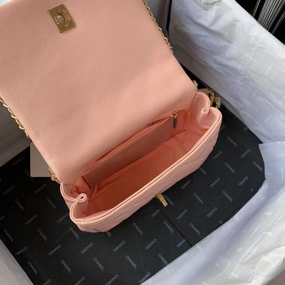 Chltop Qualityapbag With Light Pinike For Women Chain Travel Bag
