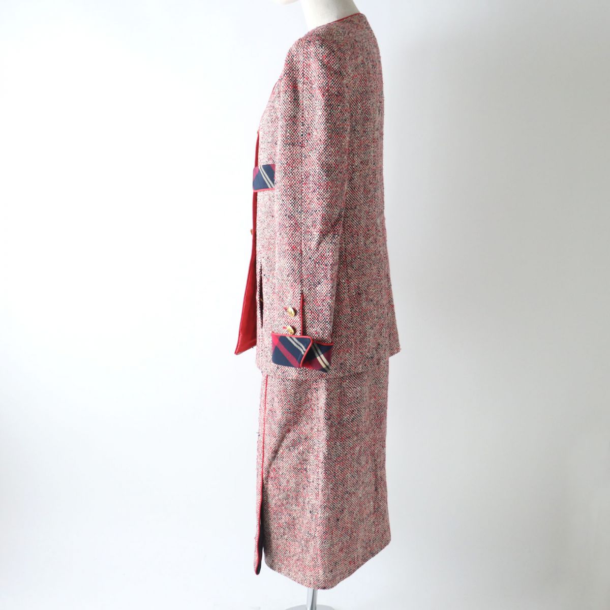 Chanel setup Wool cotton quality label has Multicolor Handbag