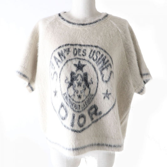 Dior Christian Knit Main: % Mohair, Main: % Nylon Black Travel Bag
