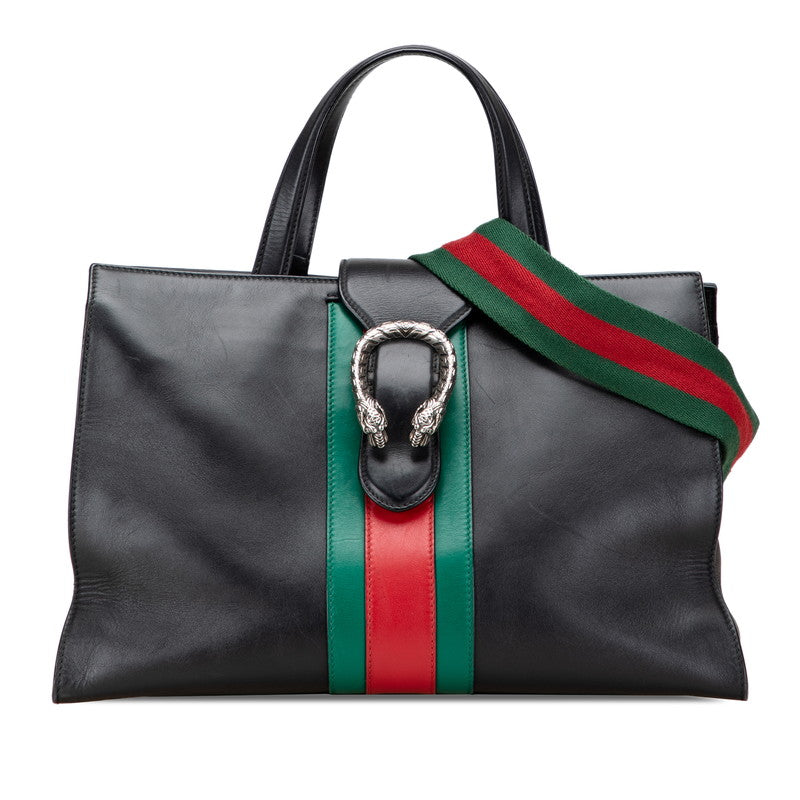 Gucci Dionysus Shearling Line 2Way Bag Leather Travel Bag