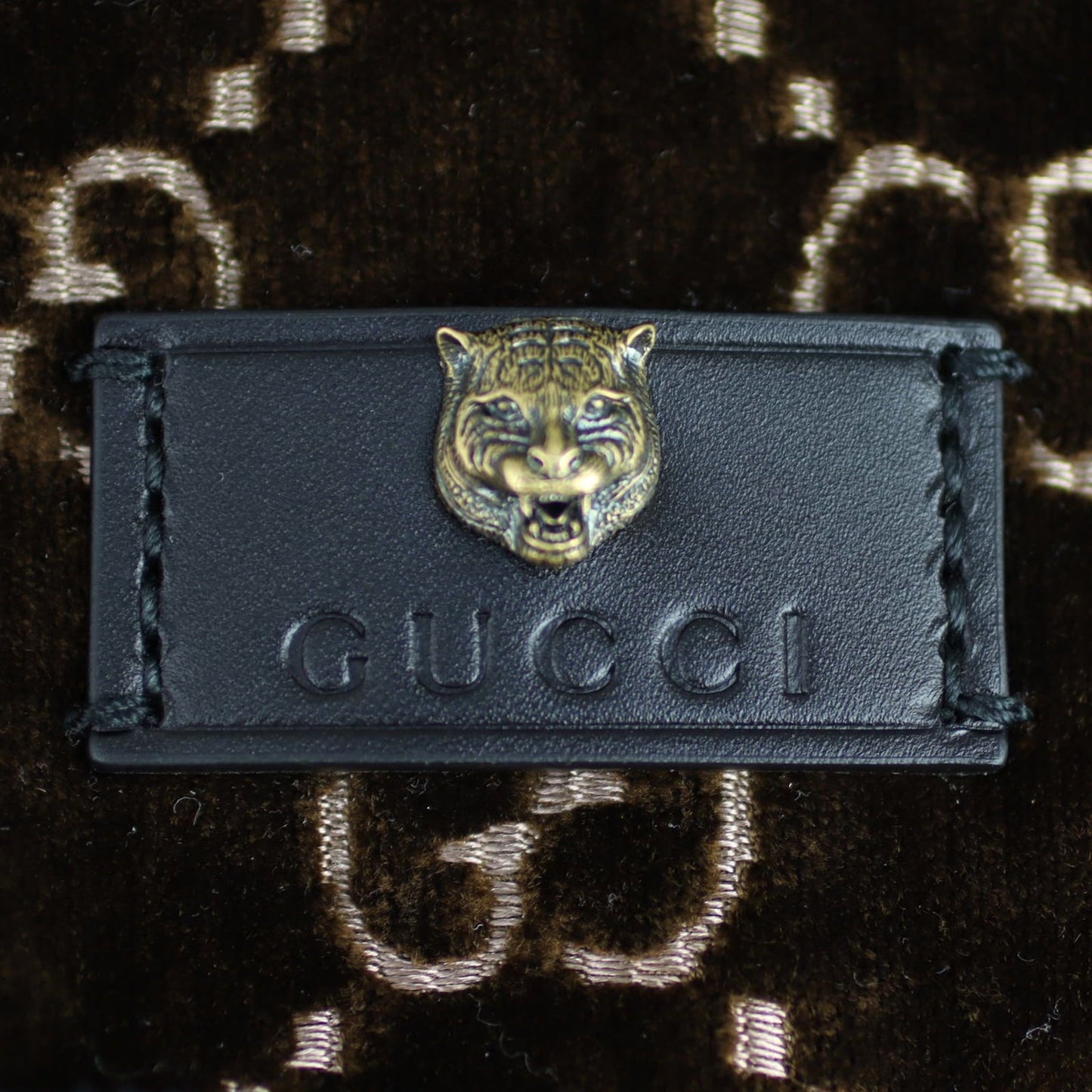 Gucci GG Medium Velvet Backpack