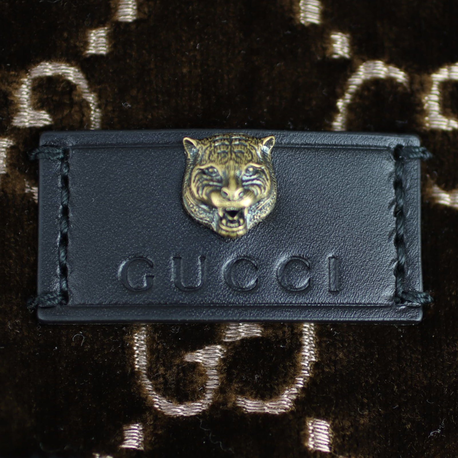 Gucci GG Medium Velvet Backpack