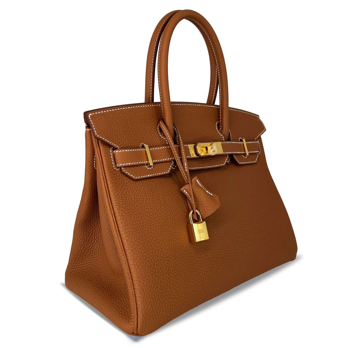 Hermes Top Quality Luxury Birkin Togo B Ghw Brown Travel Bag