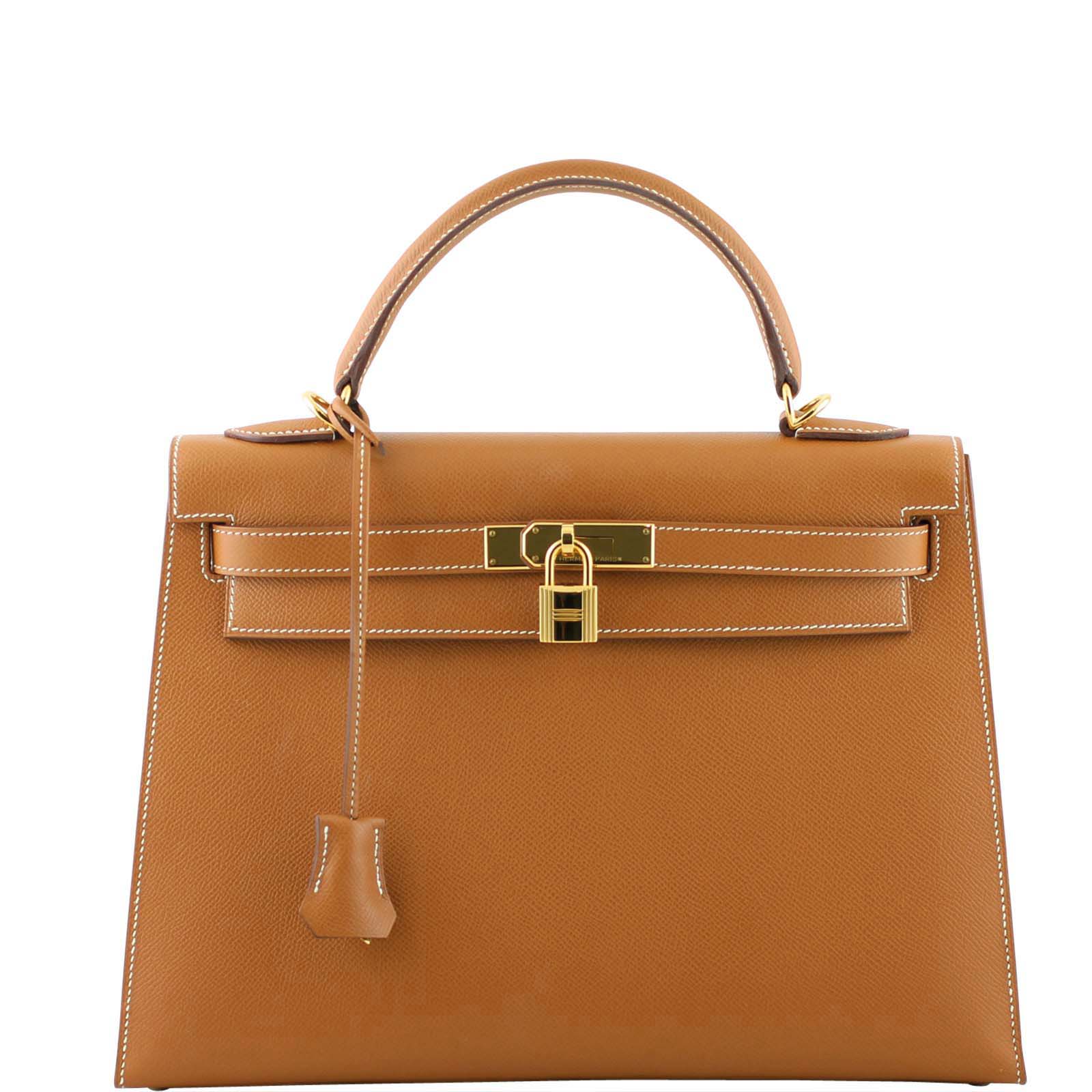 Hermes Kelly Sellier Epsom Crossbody Bag 32 Epsom