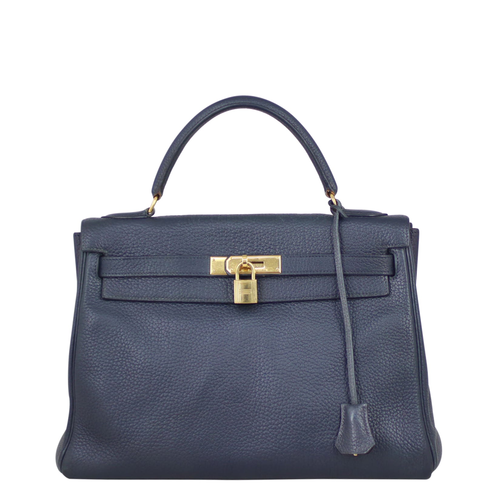 Hermes Kelly Retourne Fjord Crossbody Bag