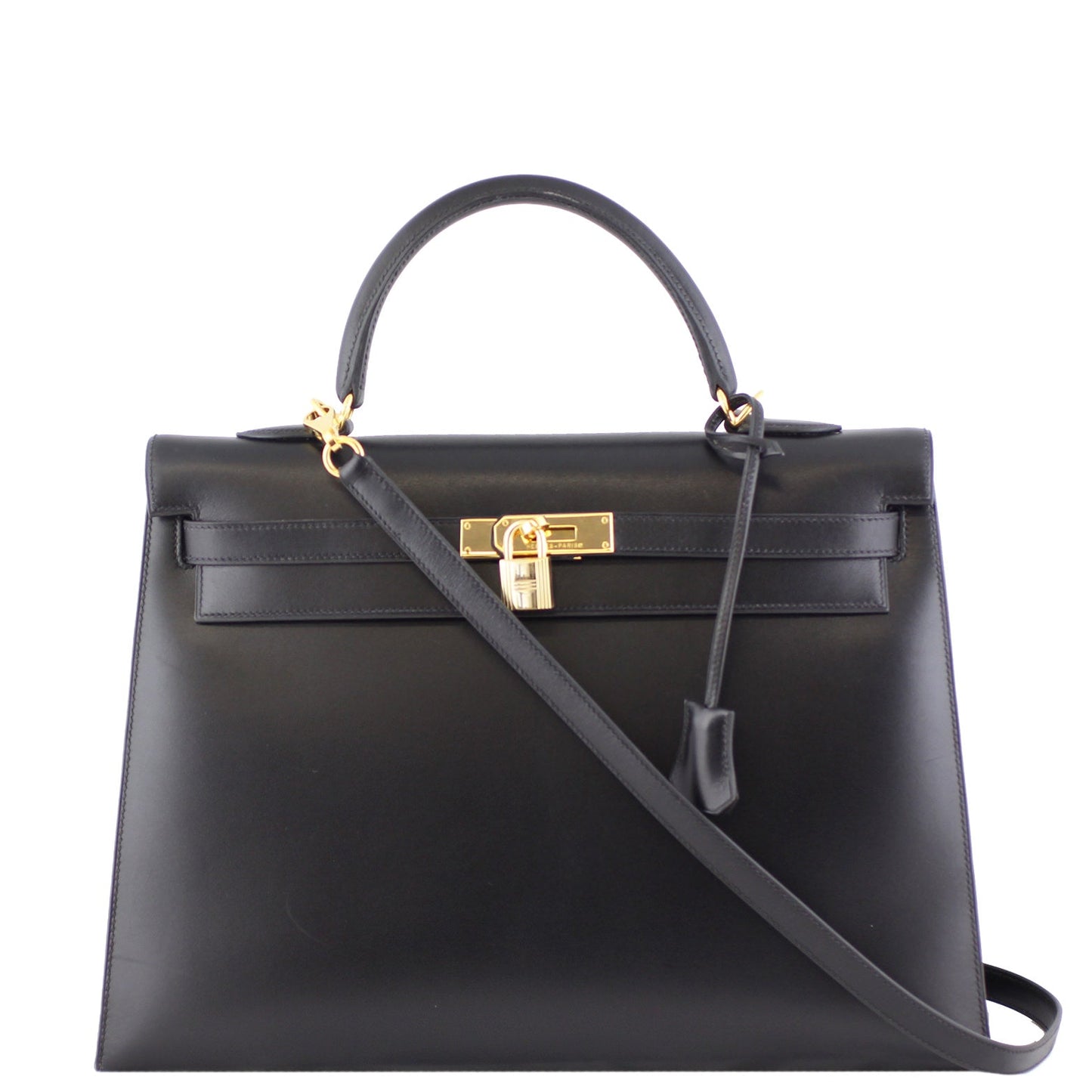 Hermes Kelly Sellier Boxcalf Crossbody Bag Sellier Boxcalf