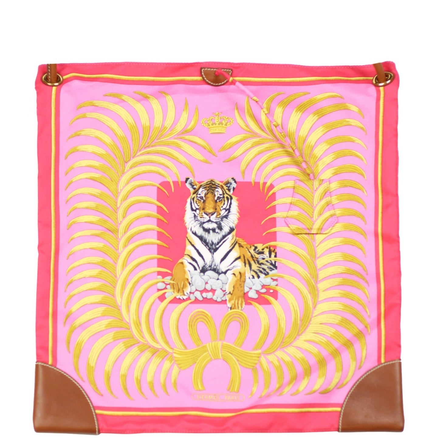 Hermes Silky City Tiger Royal Bag Crossbody Bag