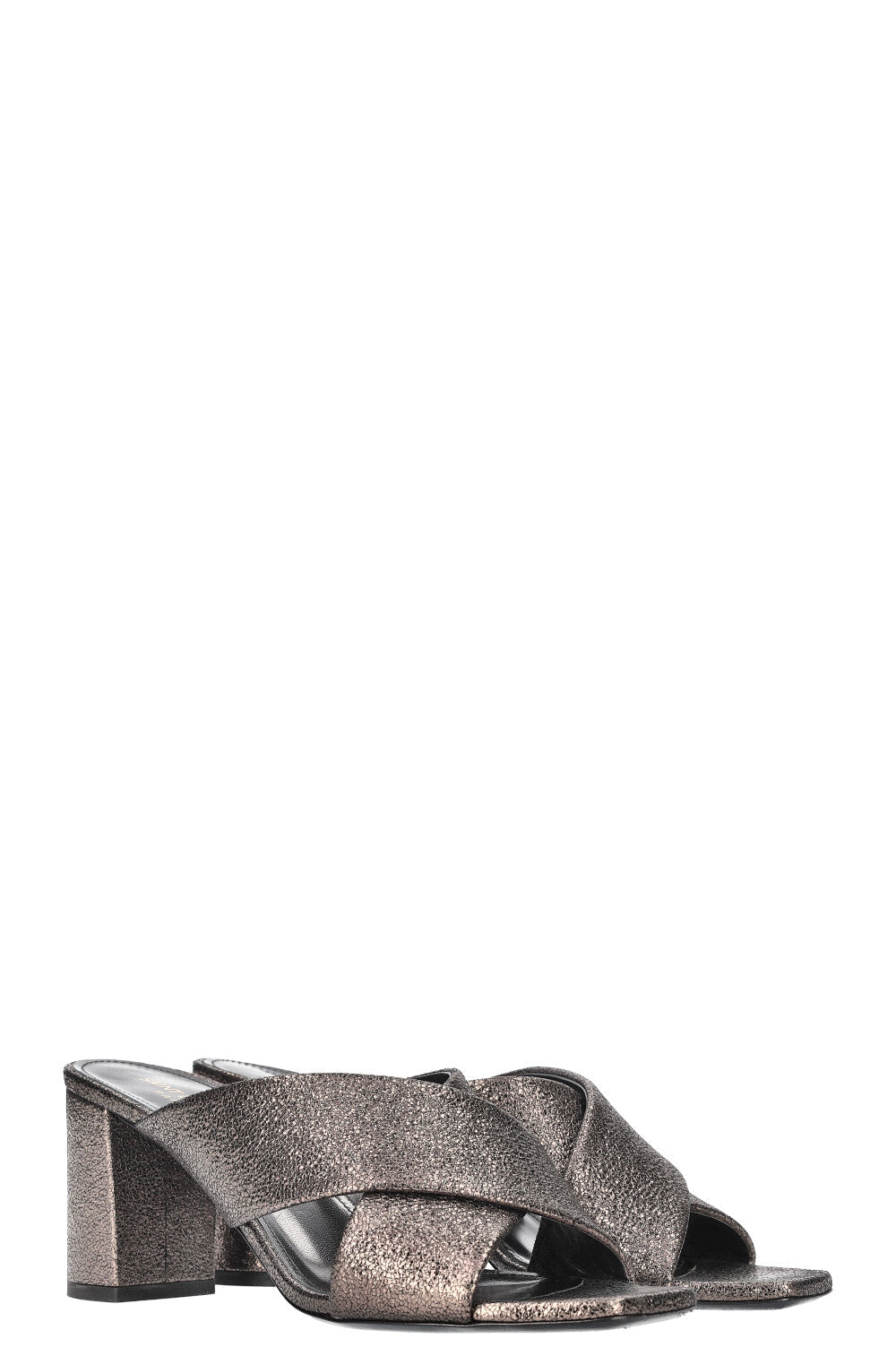 Loulou 70 Heels Silver Shoes