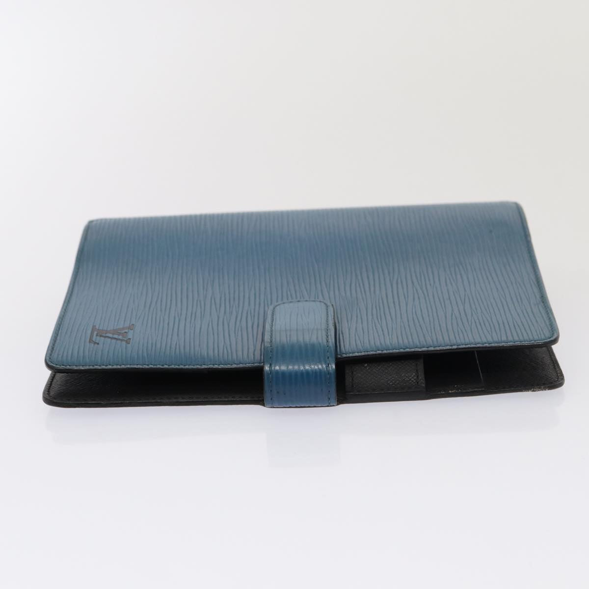 Louis Vuitton Epi Agenda MM Day Planner Cover Blue LV hk1395 Fashion Accessory